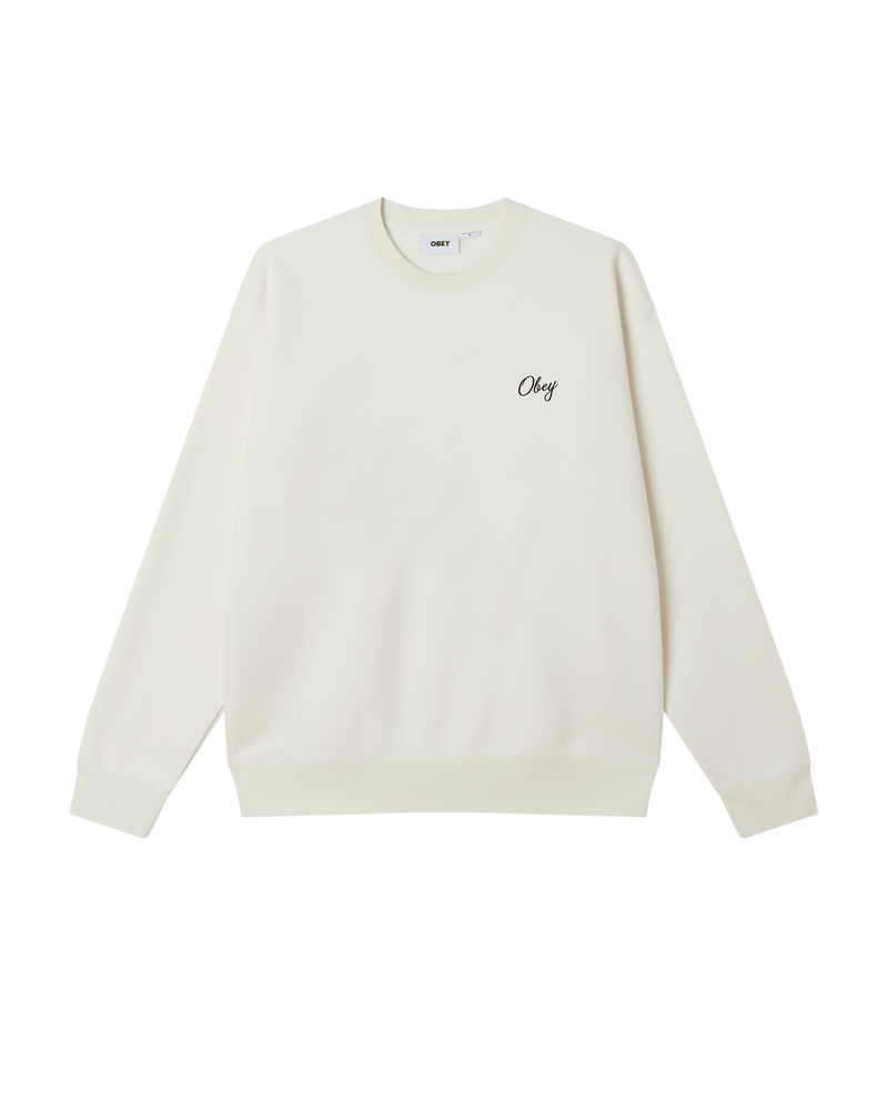 obey felpe Obey Paper Rose Fleece