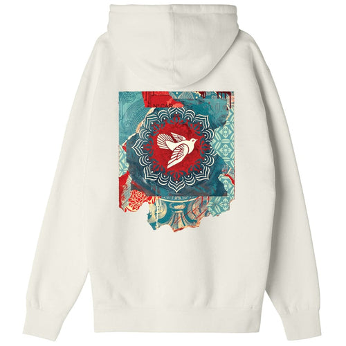 felpe obey OBEY PEACE DOVE BLUE PREMIUM FRENCH TERRY HOODED FLEECE