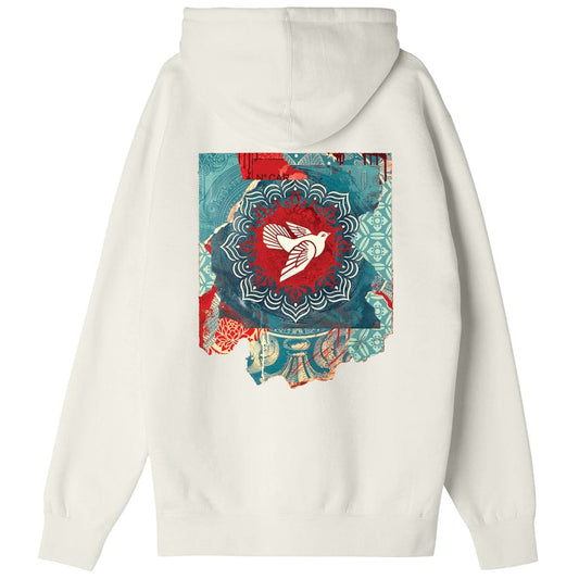 obey OBEY PEACE DOVE BLUE PREMIUM FRENCH TERRY HOODED FLEECE foto 1