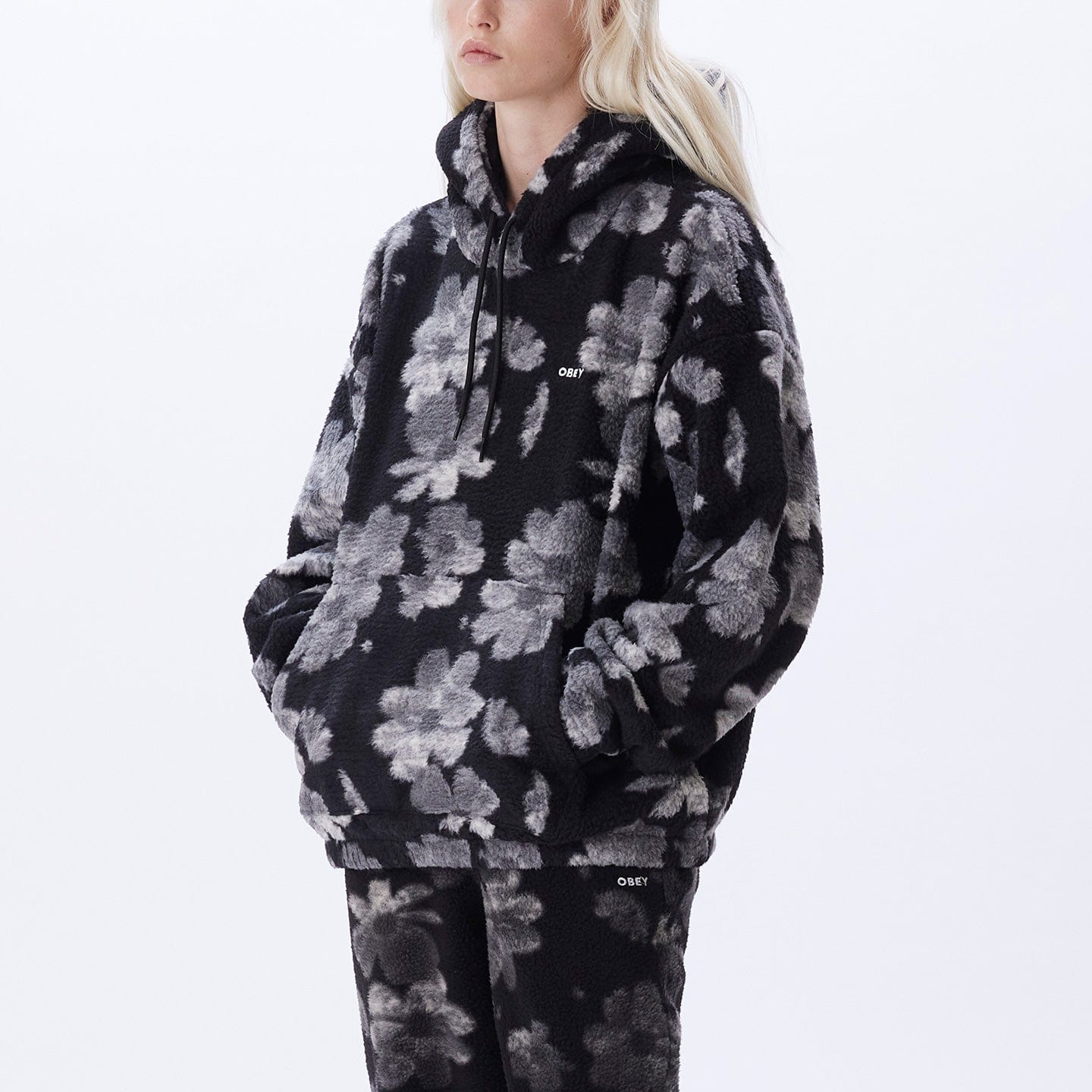 obey felpe OBEY SHAYLIN HOOD FLEECE