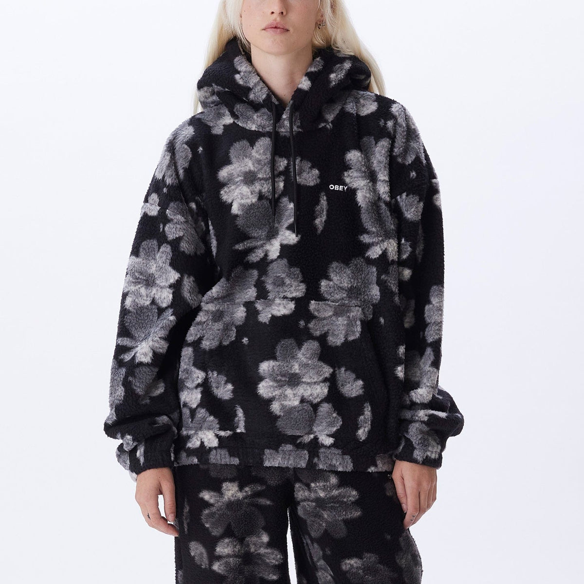 obey felpe OBEY SHAYLIN HOOD FLEECE