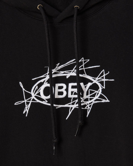obey Obey Stars Hood Fleece foto 3