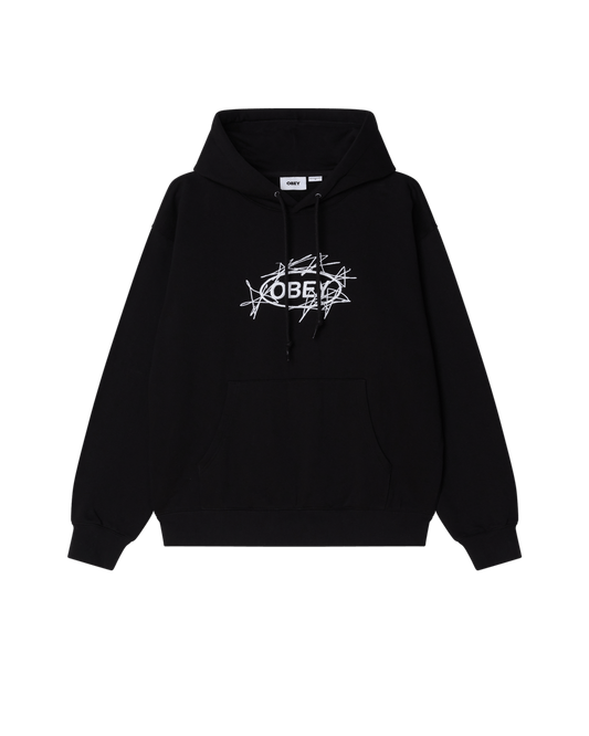 obey Obey Stars Hood Fleece foto 1