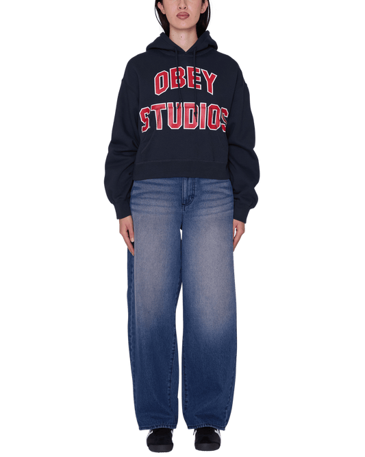 obey Obey Studios Collegiate Hood Fleece foto 4