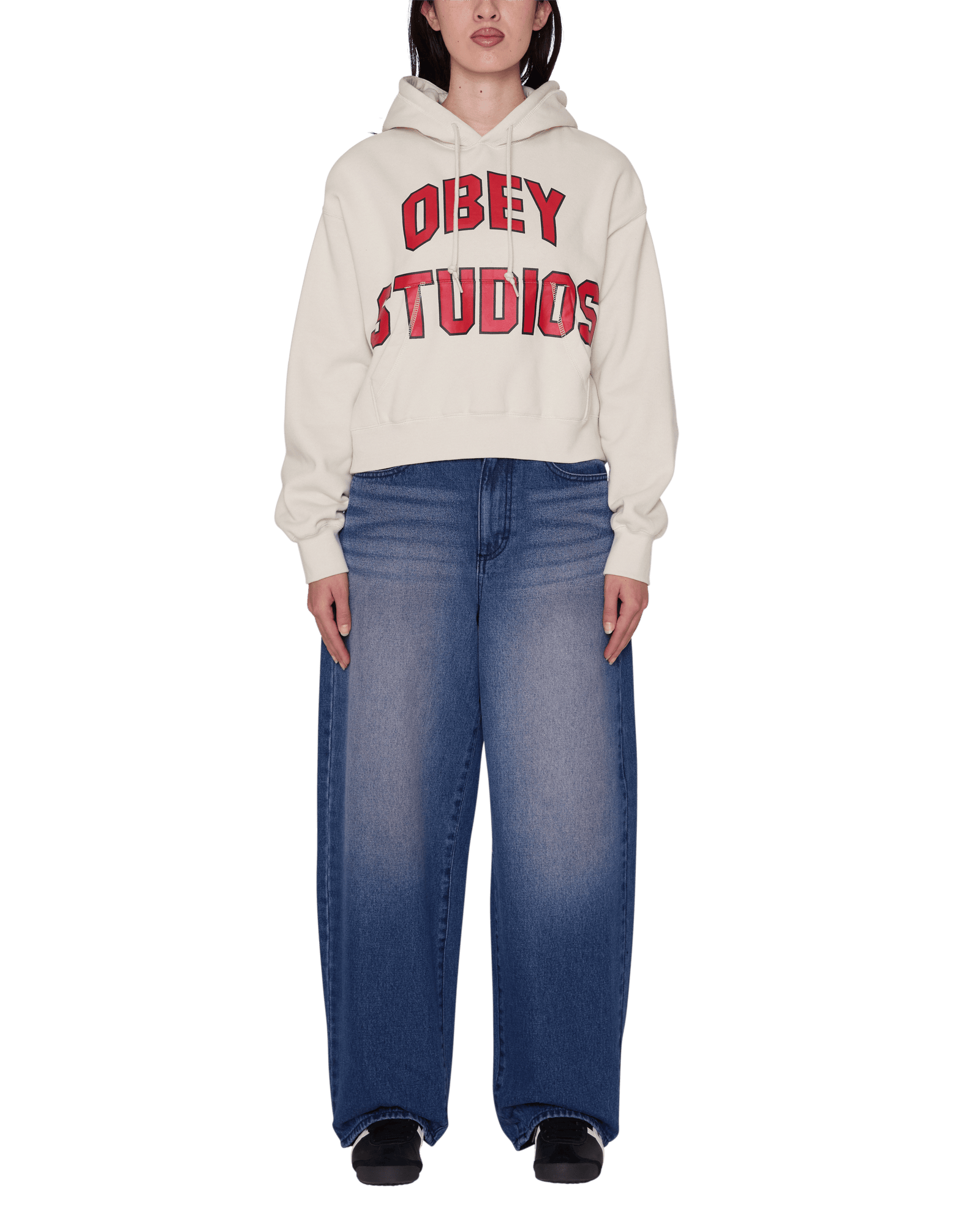 obey felpe Obey Studios Collegiate Hood Fleece
