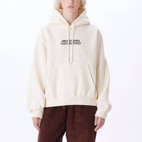 felpe obey OBEY STUDIOS HOOD FLEECE