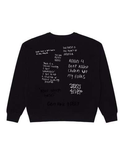 felpe obey OBEY TRIAL RIDE CREW FLEECE