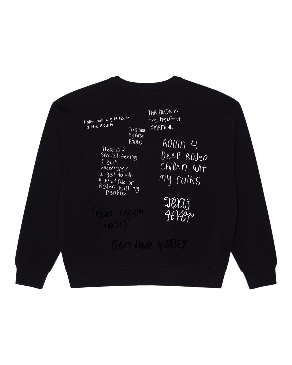obey felpe Obey Trial Ride Crew Fleece