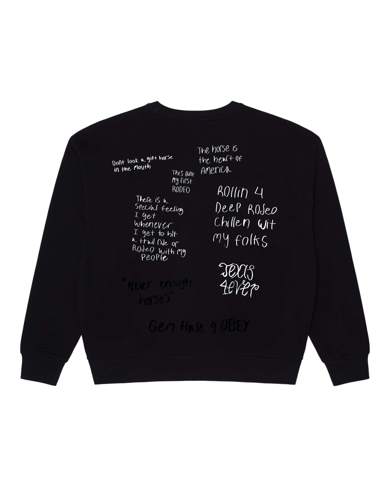 obey felpe Obey Trial Ride Crew Fleece