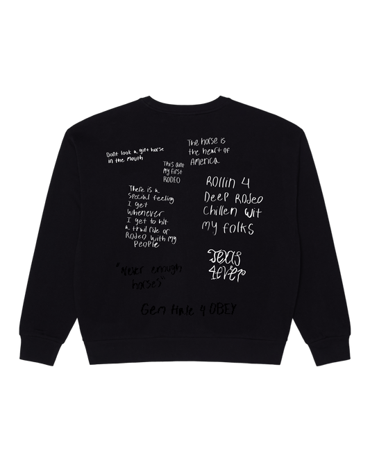 obey Obey Trial Ride Crew Fleece foto 1