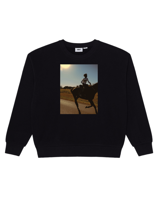 obey Obey Trial Ride Crew Fleece foto 2