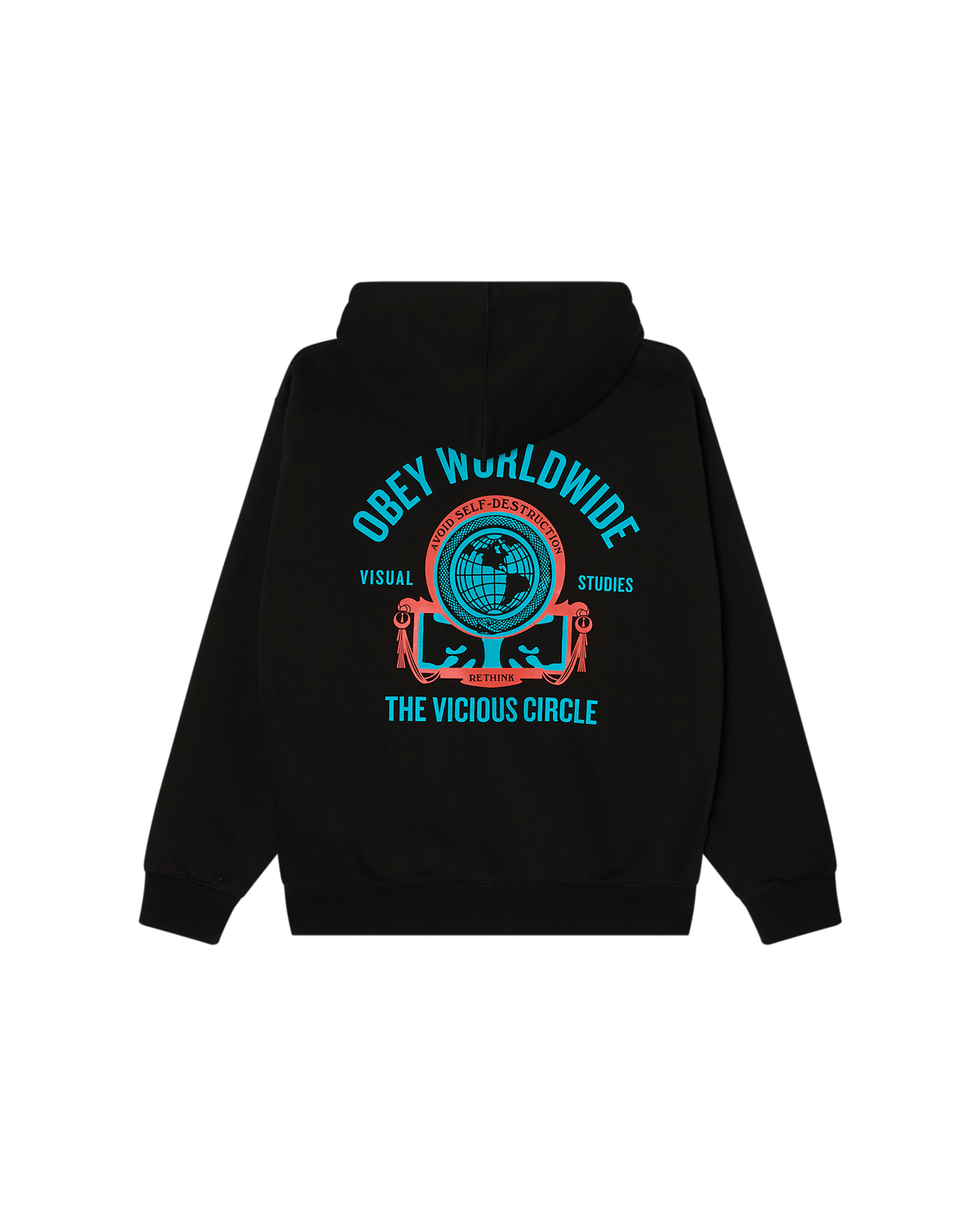 obey felpe Obey Vicious Circle Hood Fleece