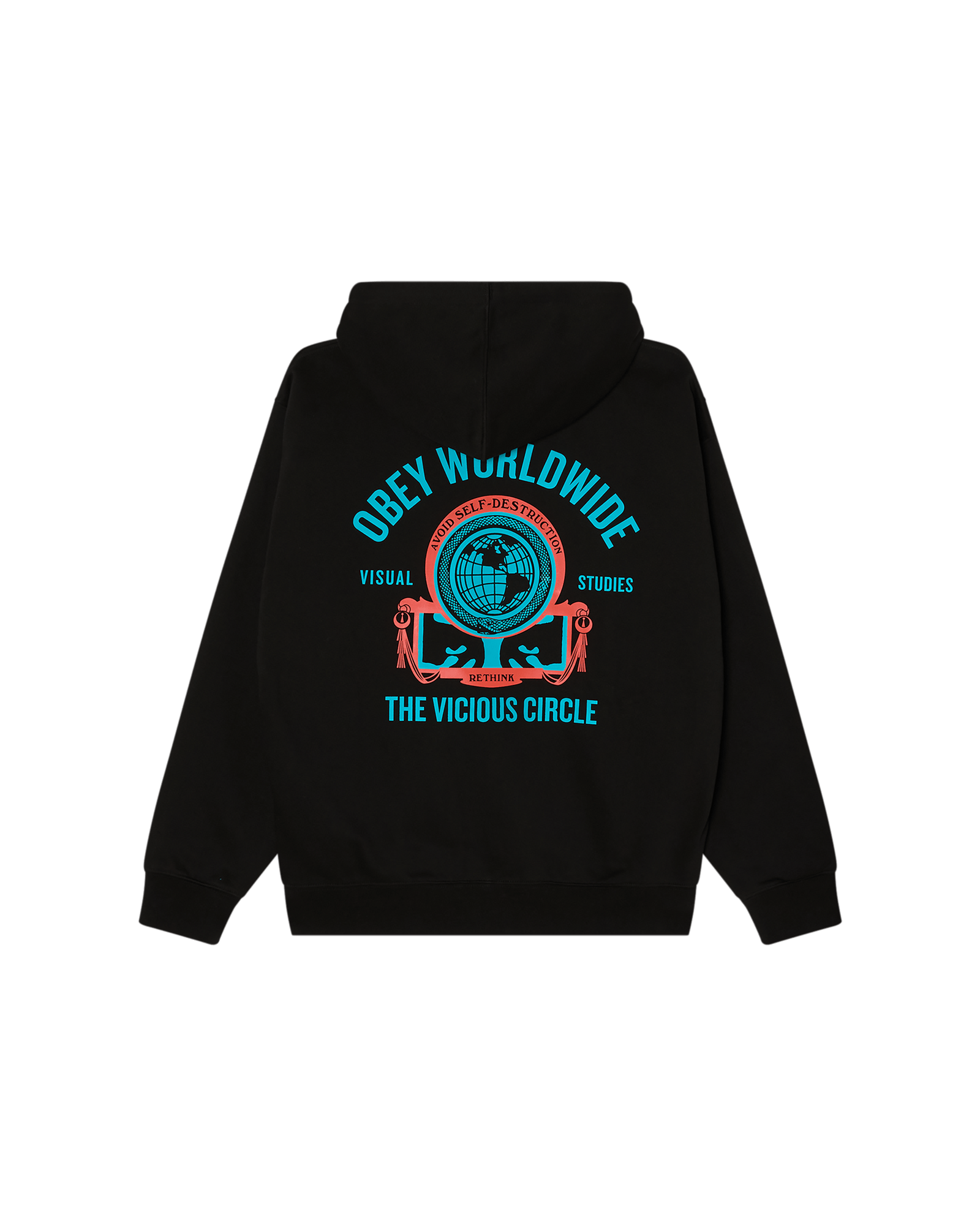 obey felpe Obey Vicious Circle Hood Fleece