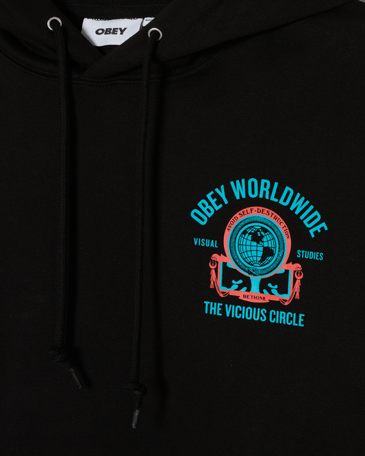 obey Obey Vicious Circle Hood Fleece foto 3