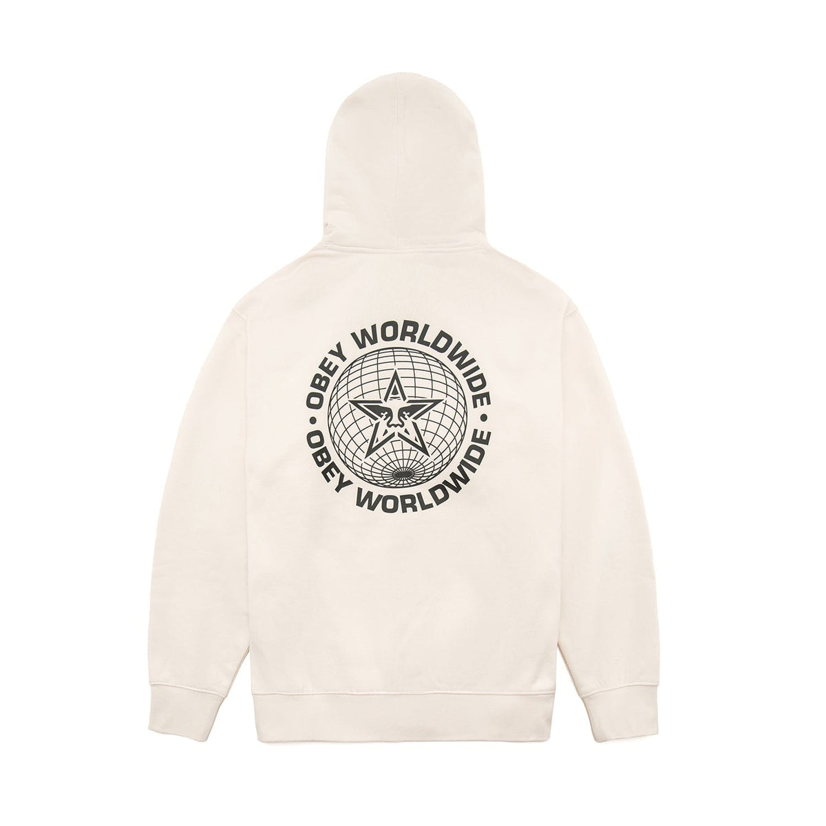 obey felpe OBEY WORLDWIDE GLOBE PREMIUM HOODED FLEECE