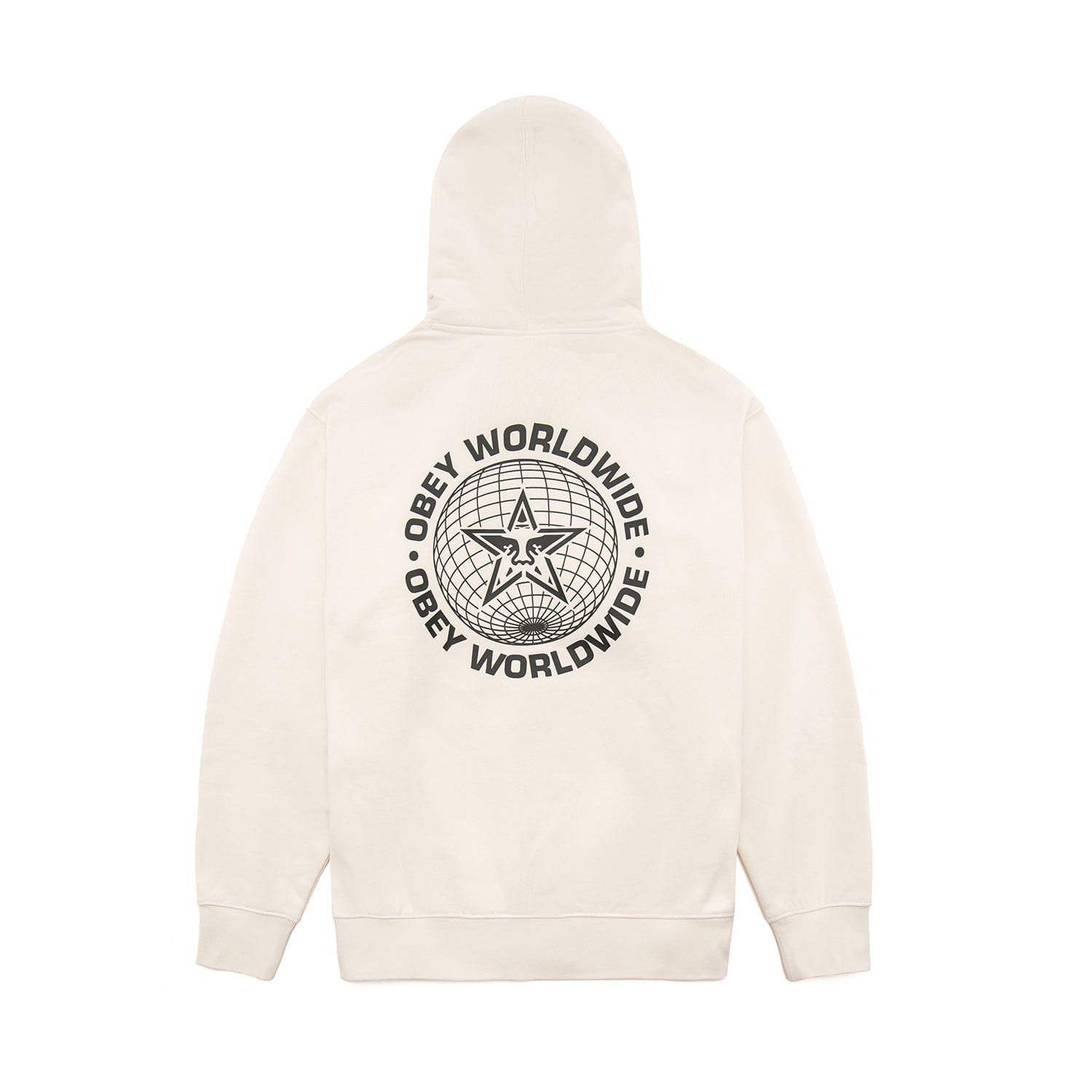 obey felpe OBEY WORLDWIDE GLOBE PREMIUM HOODED FLEECE