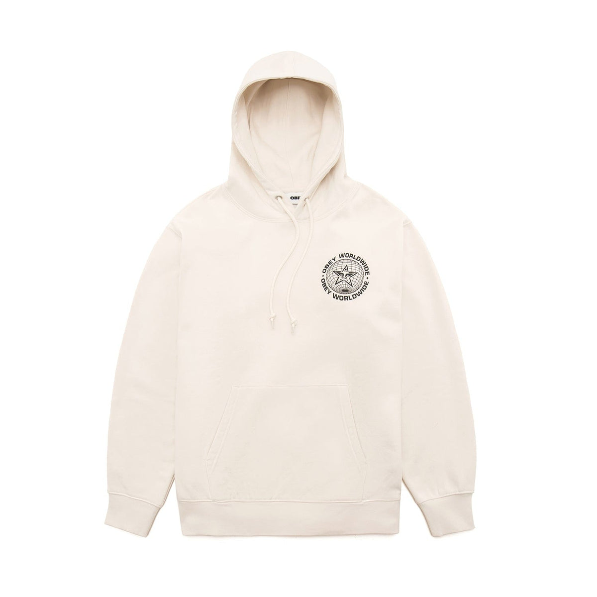 obey felpe OBEY WORLDWIDE GLOBE PREMIUM HOODED FLEECE
