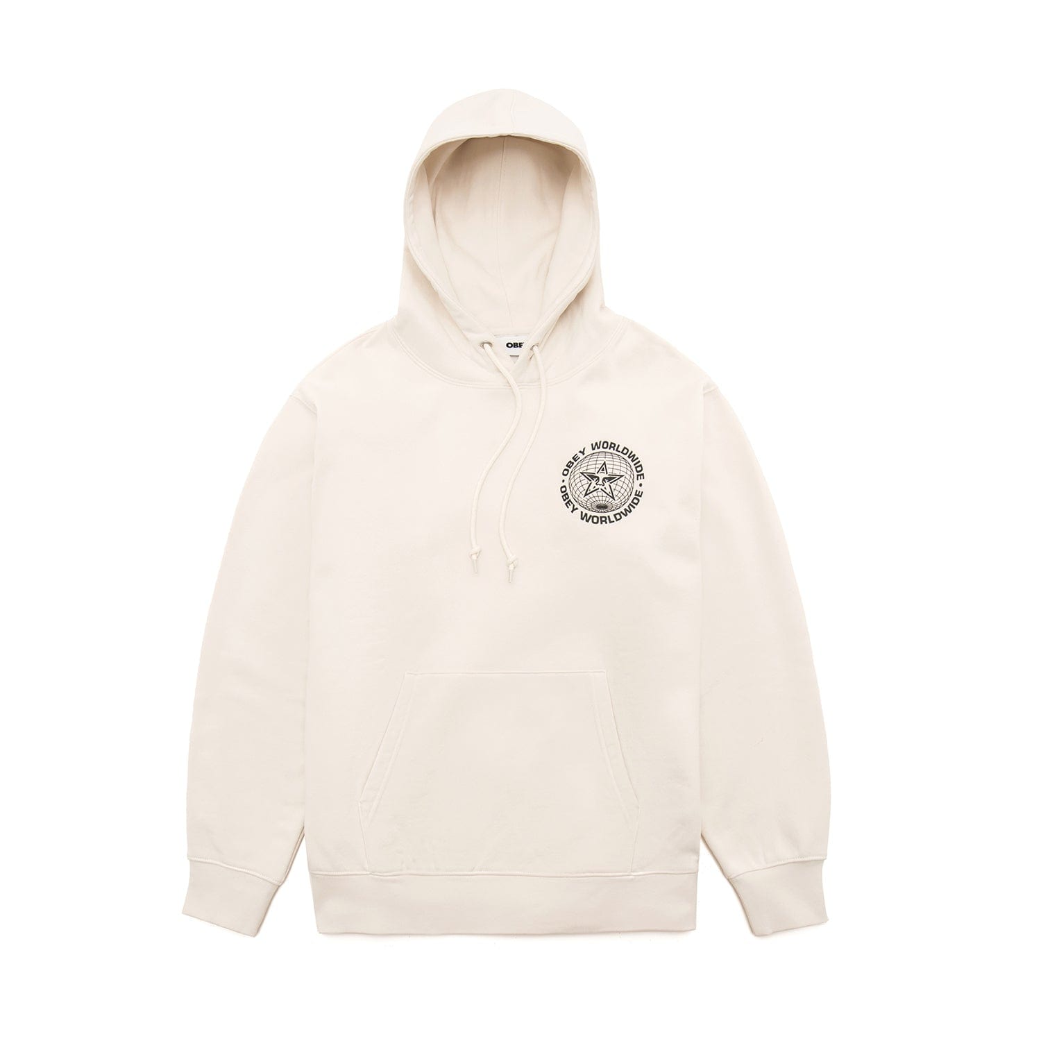 obey felpe OBEY WORLDWIDE GLOBE PREMIUM HOODED FLEECE