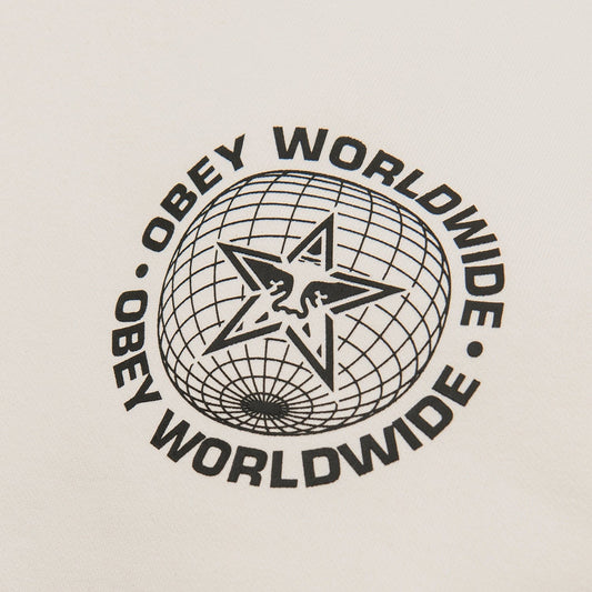 obey OBEY WORLDWIDE GLOBE PREMIUM HOODED FLEECE foto 3