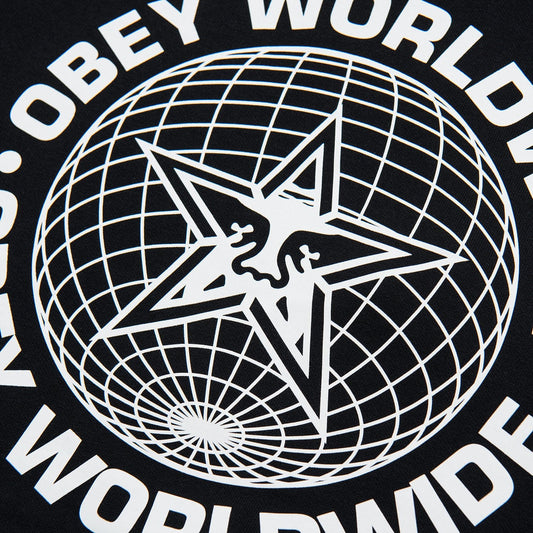 obey OBEY WORLDWIDE GLOBE PREMIUM HOODED FLEECE foto 4