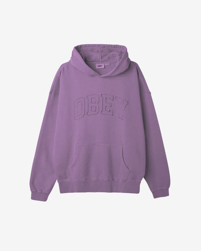felpe obey PIGMENT COLLEGIATE EXTRA HEAVY HOOD FLEECE