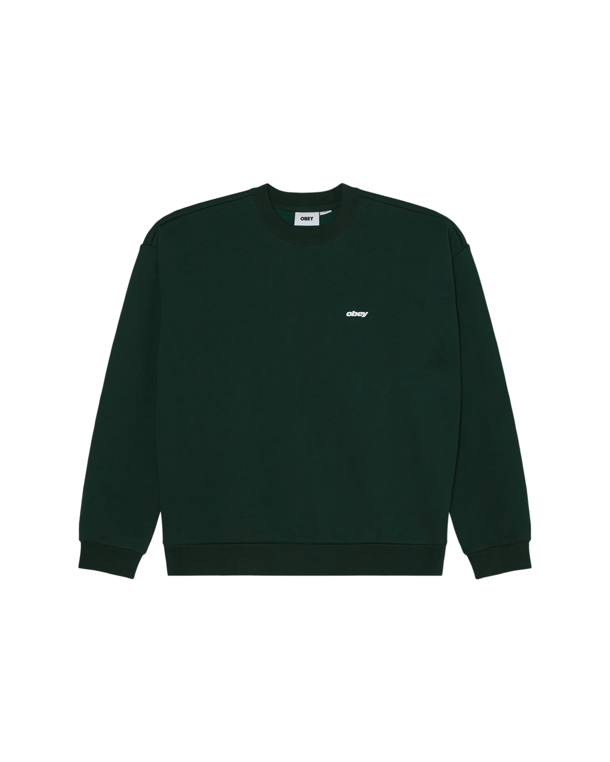 obey felpe Shields Extra Heavy Crew Fleece