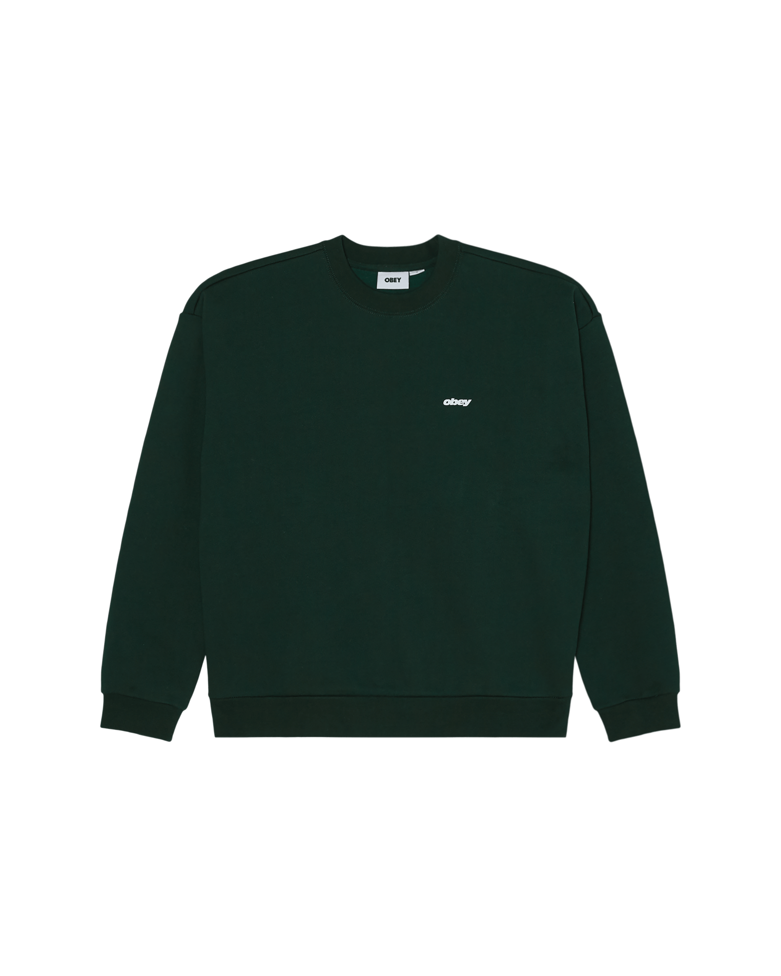 obey felpe Shields Extra Heavy Crew Fleece