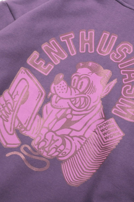 tee library Who I Am Enthusiasm Hoodie foto 5