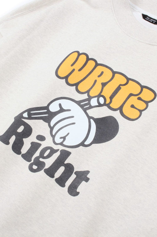 tee library Writer Write Right Cropped Sweatshirts foto 3