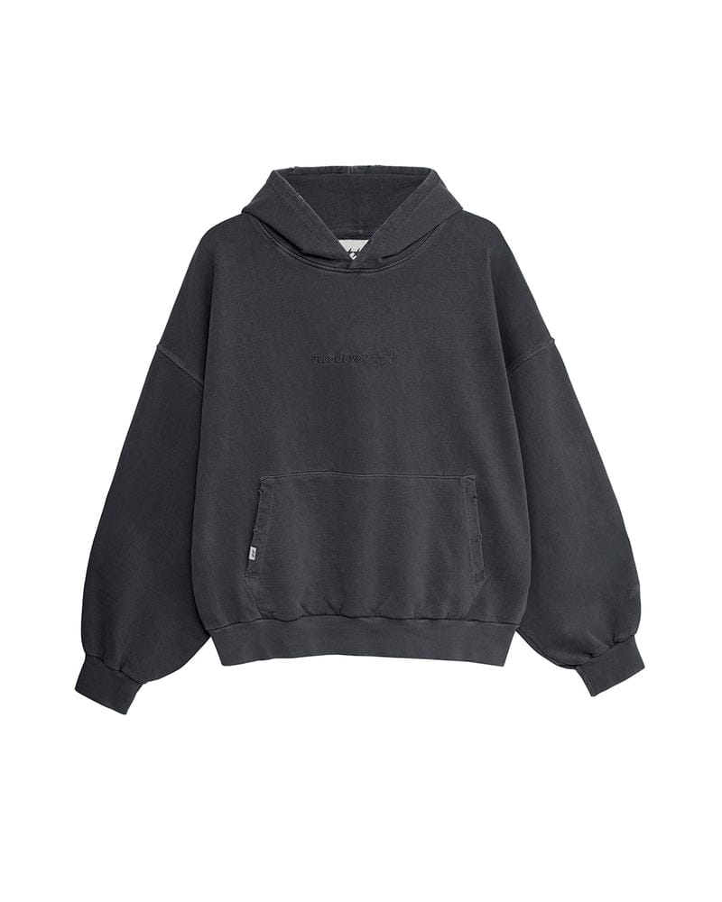 two jeys felpe Stone Washed Icon Hoodie