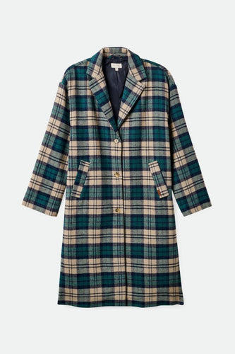 giacche brixton CICELY COAT - EMERALD
