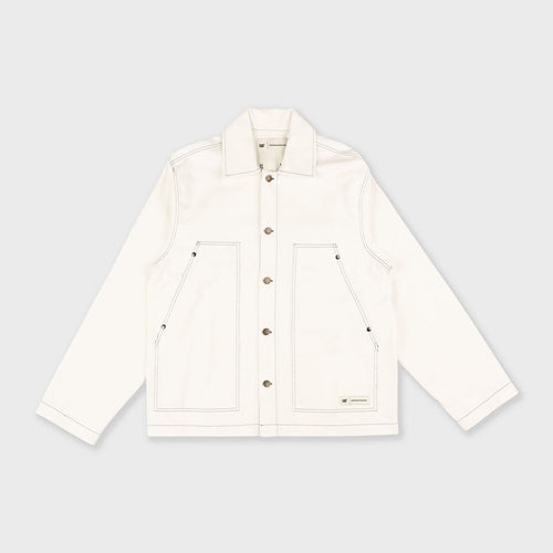 giacche cat wwr BIG POCKET BULL DENIM JACKET WITH CONTRAST STITCH