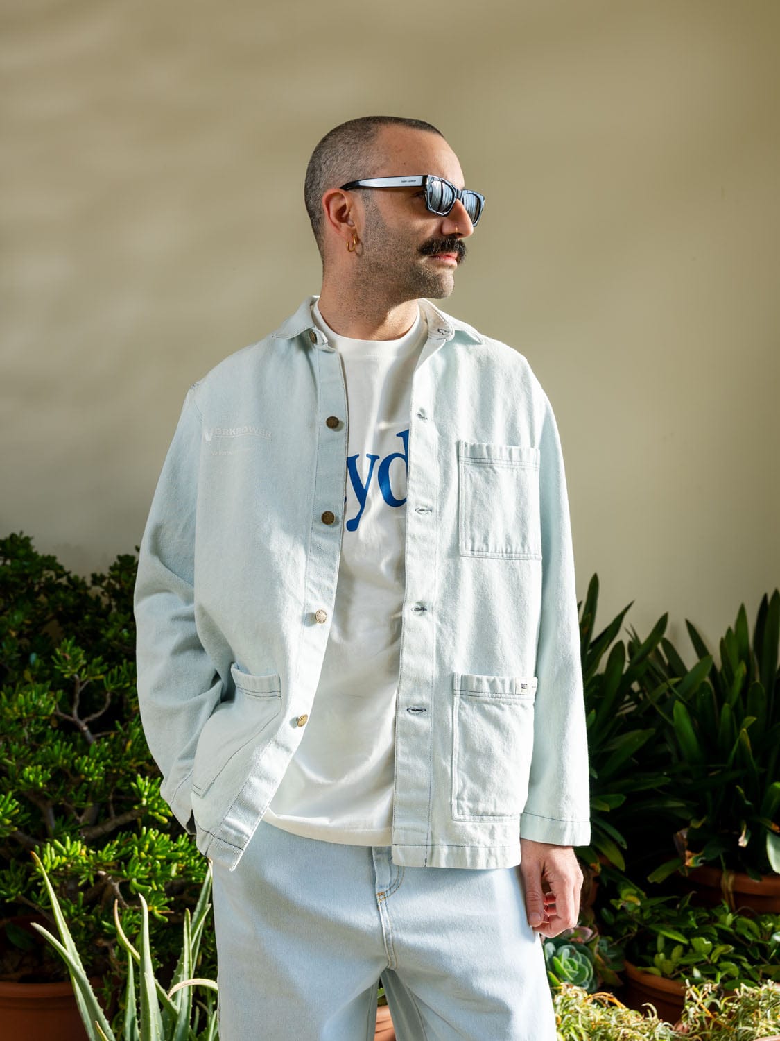 cat wwr giacche Denim Overshirt