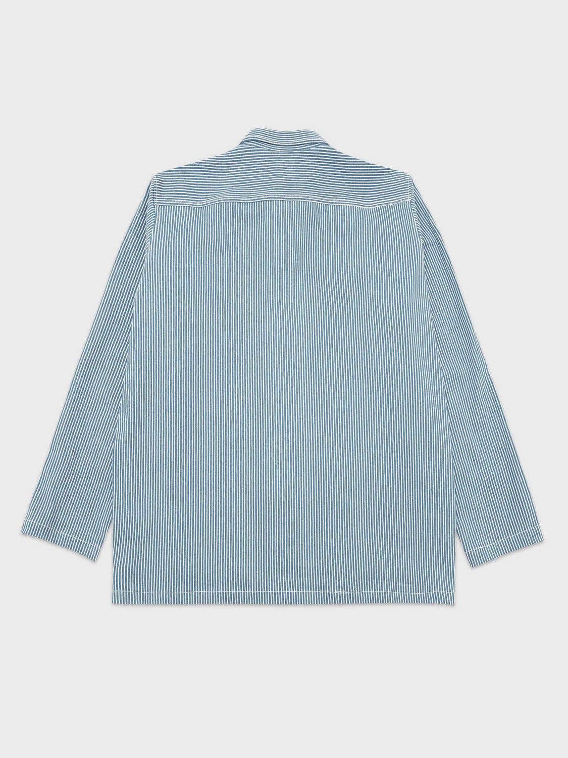 cat wwr giacche Denim Stripes Overshirt