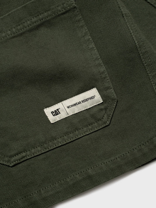 cat wwr Printed Twill Overshirt foto 4