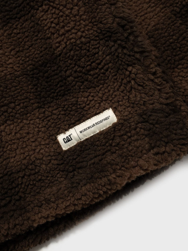 cat wwr giacche Sherpa Overshirt