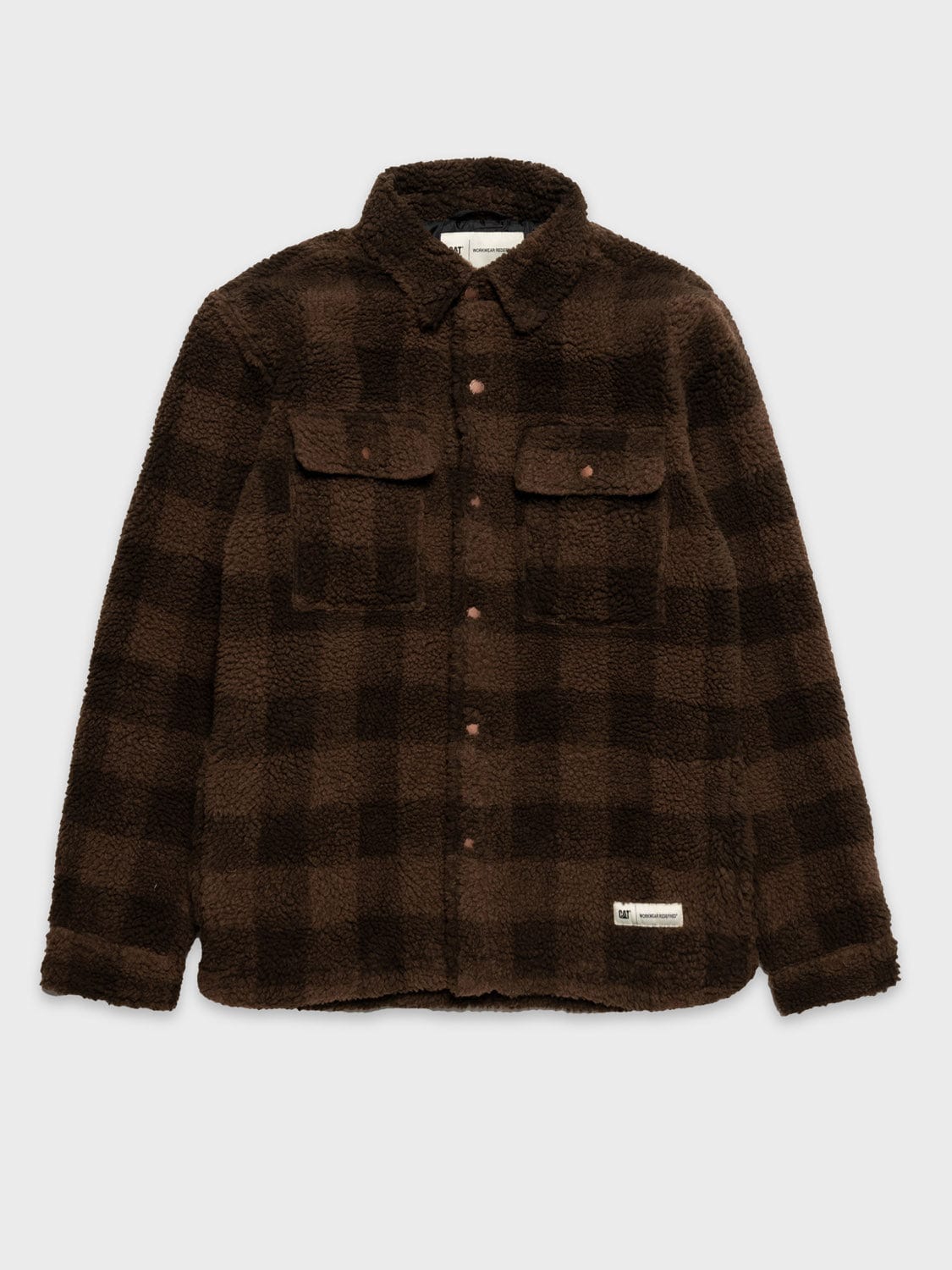 cat wwr giacche Sherpa Overshirt