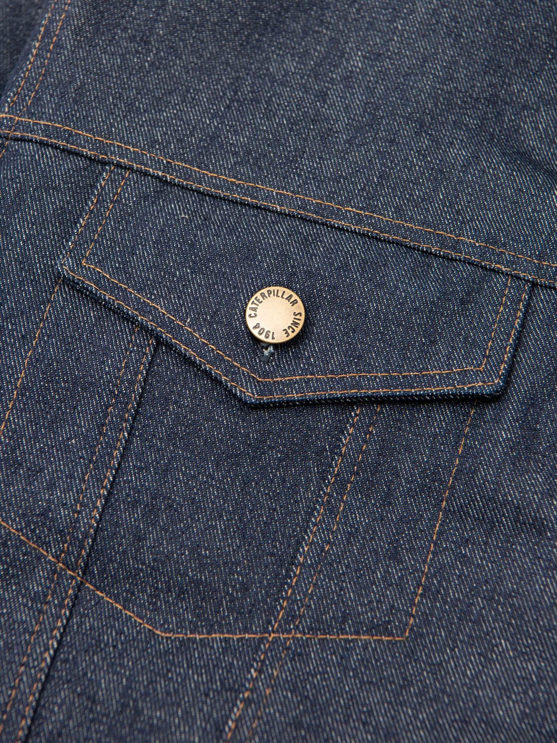 caterpillar giacche DENIM TRACKER JACKET