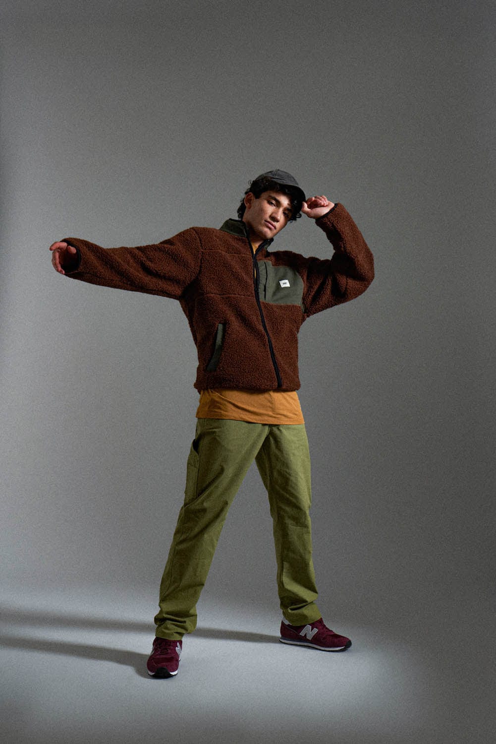 caterpillar giacche FULL ZIP SHERPA