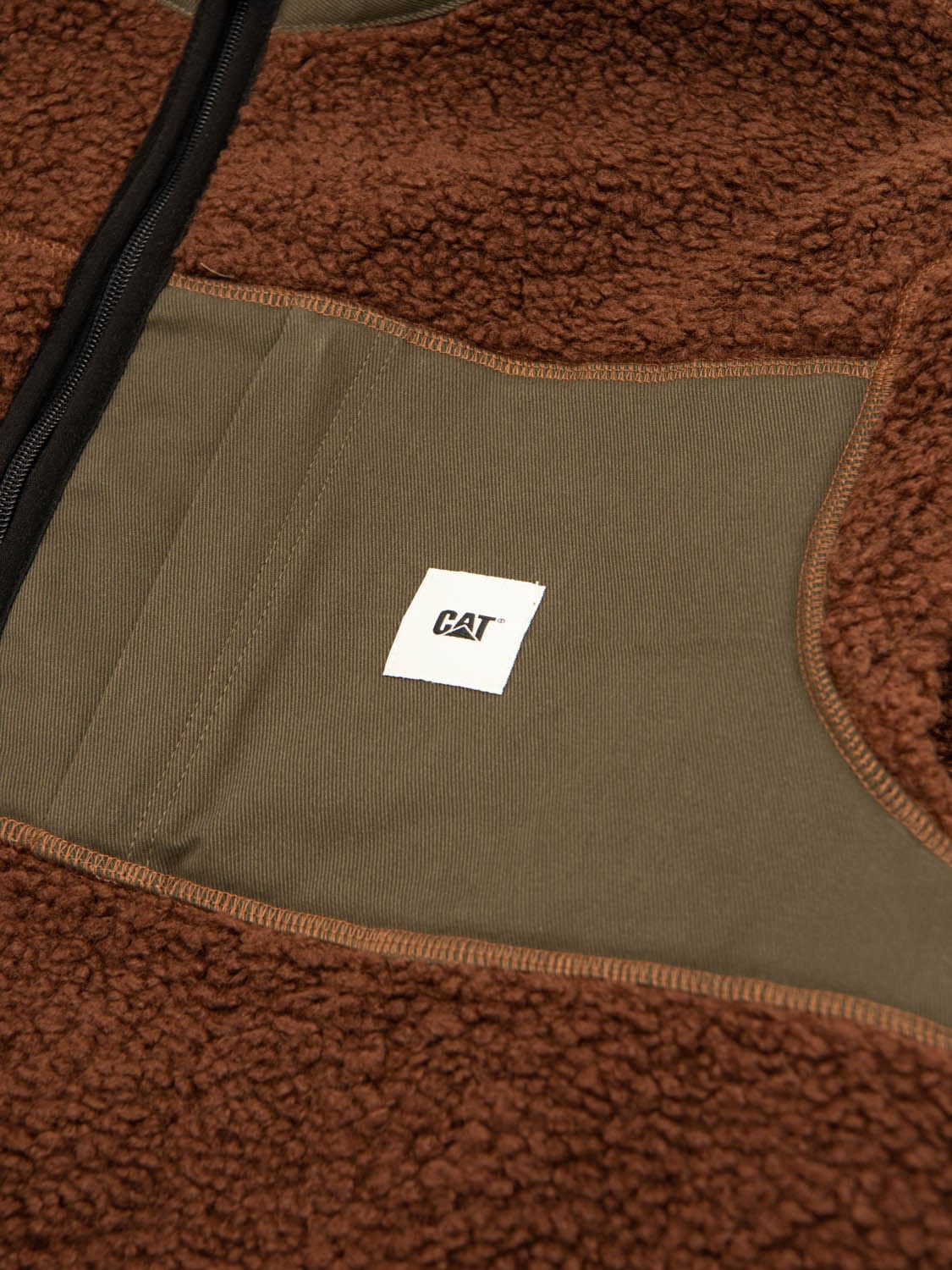 caterpillar giacche FULL ZIP SHERPA