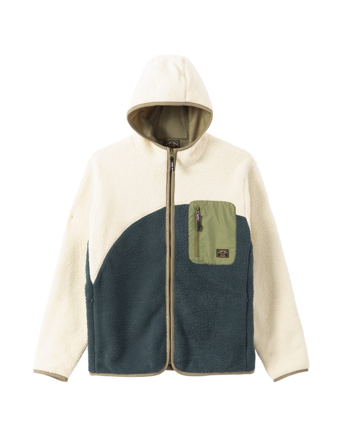 dark seas giacche Aliso Sherpa Custom Fleece