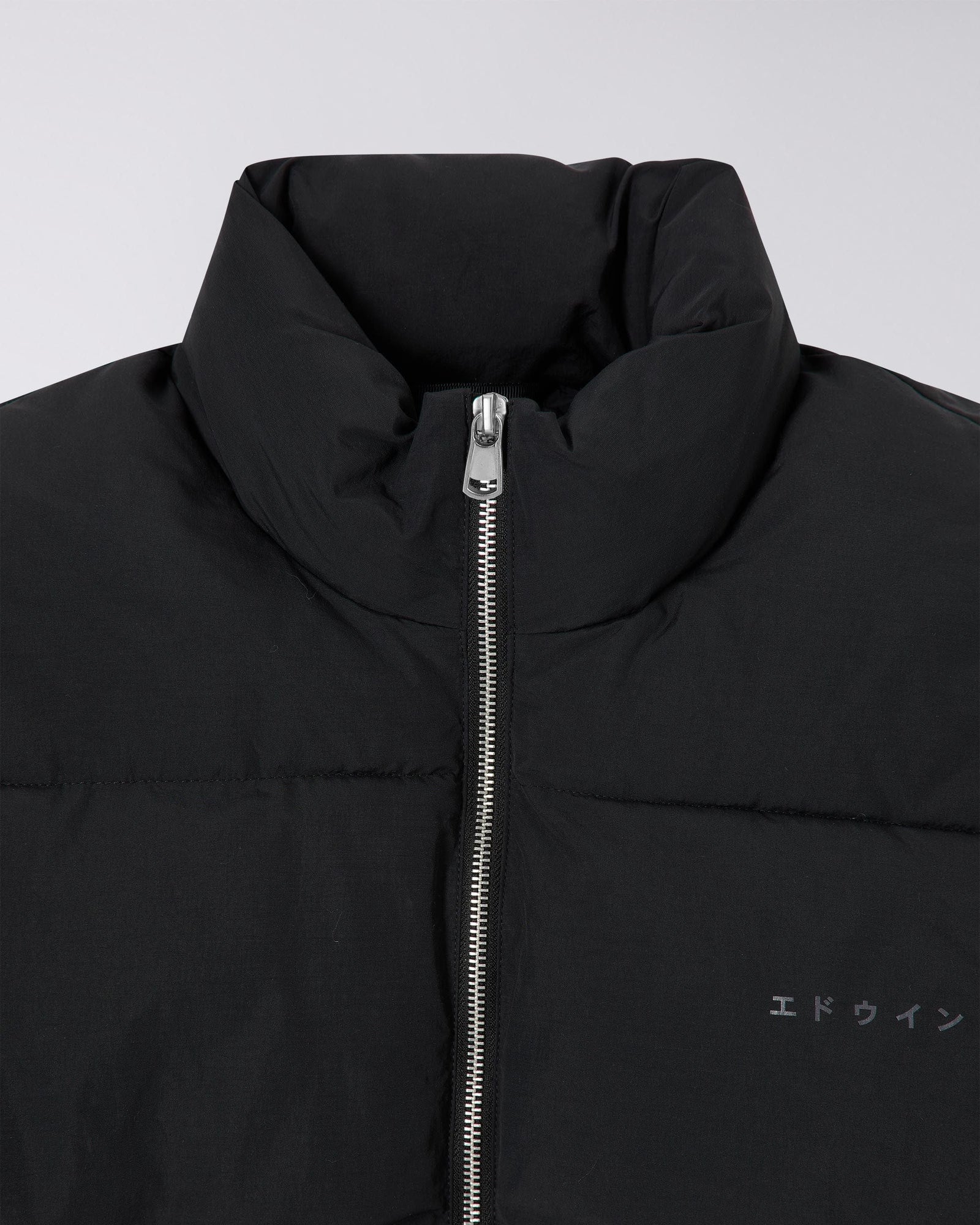 edwin giacche DETACHABLE SLEEVES PUFFER