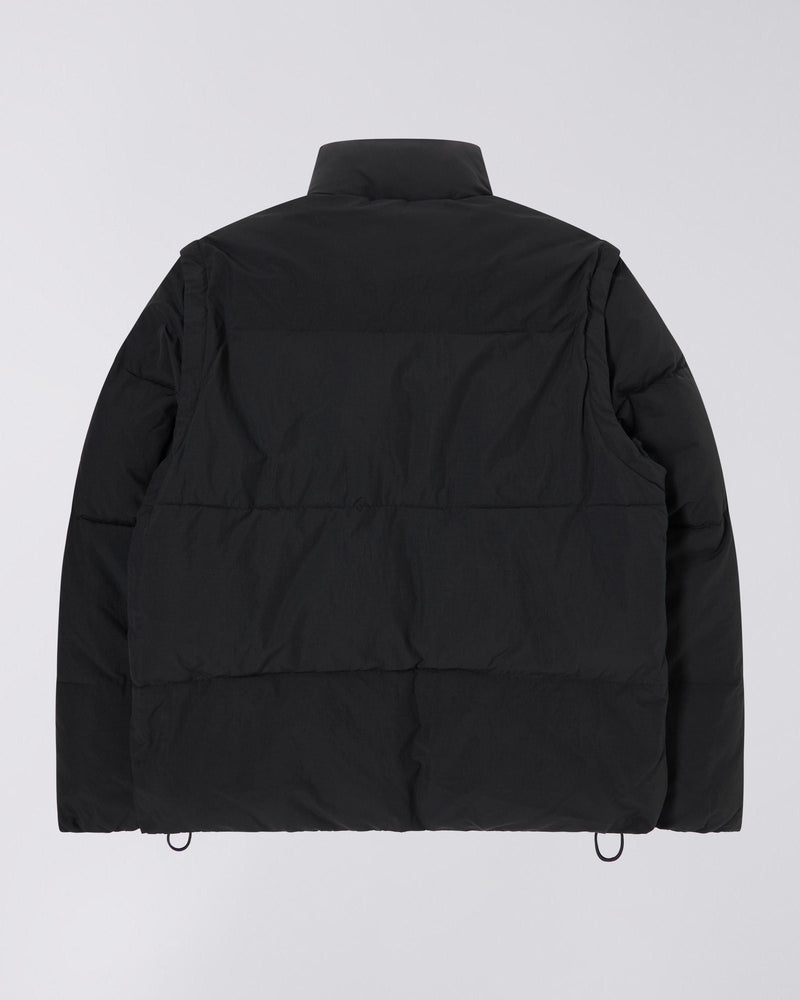 edwin giacche DETACHABLE SLEEVES PUFFER