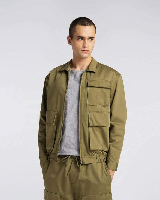 edwin Military Bomber Lined Martini Olive foto 1