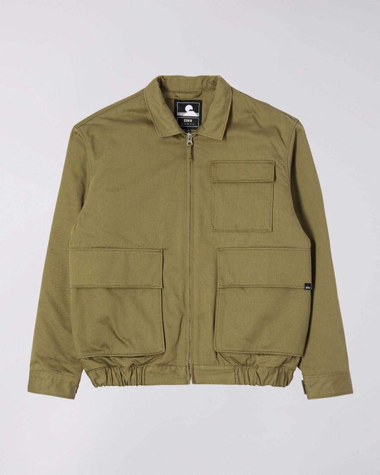 edwin Military Bomber Lined Martini Olive foto 4