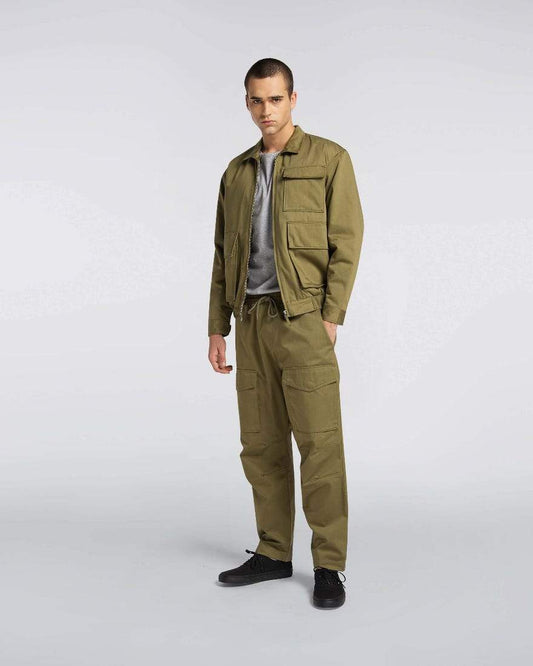edwin Military Bomber Lined Martini Olive foto 3