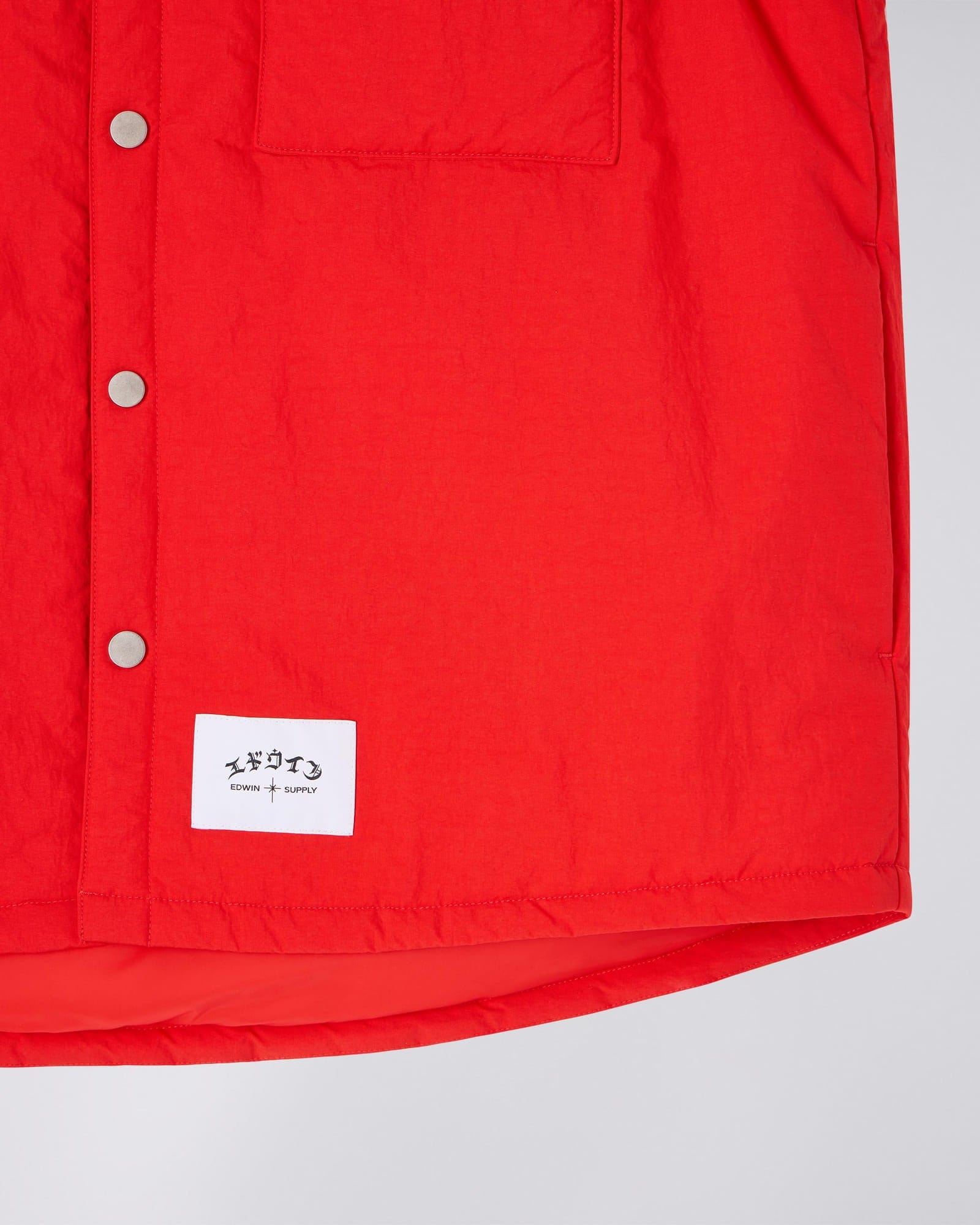 edwin giacche Sphere Padded Overshirt Ls