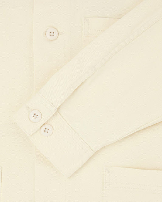 edwin UNITY WORK JACKET - WHISPER WHITE foto 6