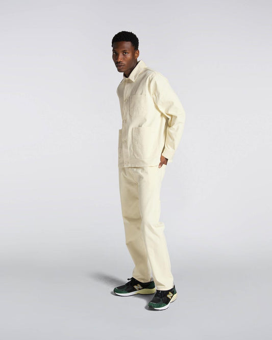 edwin UNITY WORK JACKET - WHISPER WHITE foto 3