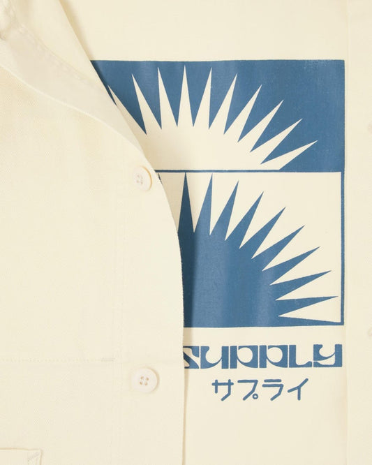 edwin UNITY WORK JACKET - WHISPER WHITE foto 7